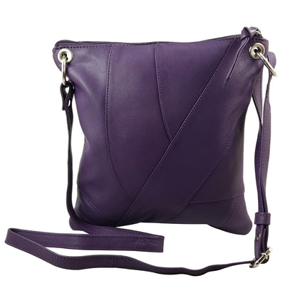 Leather Patchwork Style Crossbody