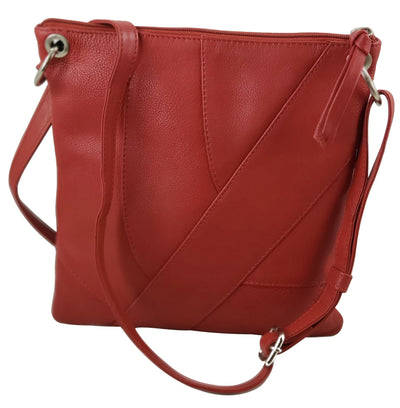 Leather Patchwork Style Crossbody