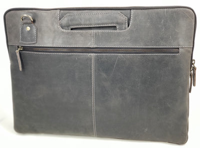 Distressed Leather Briefcase/Portfolio Bag
