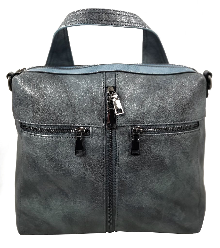 The Kate Convertible Backpack/Crossbody – Leather Bee display picture 1