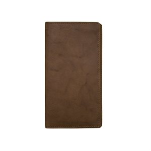 RFID Leather Checkbook Cover – Leather Bee's