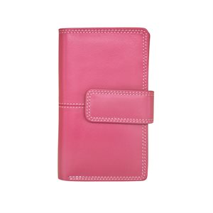 RFID Leather Tri-fold Wallet