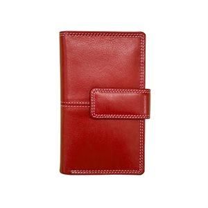 RFID Leather Tri-fold Wallet